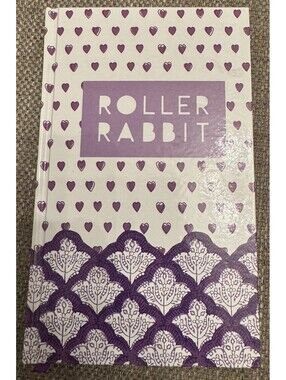Roller Rabbit Purple Heart Journal Hardcover Book